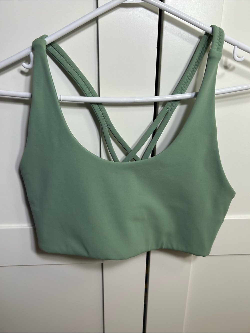 Tentree InMotion Double Strap Bra – Agave Green size small